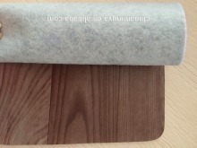 PVC flooring with cutton backing