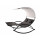 double chaise rocker with steel frame