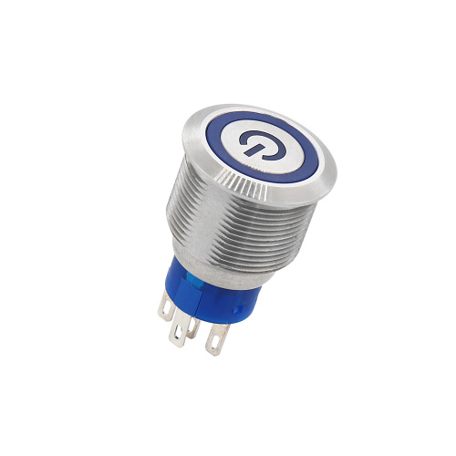 IP67 Logo Kuasa Kalis Air Push Button Switch