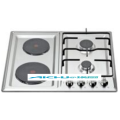 4 Kompor Gas Dapur Stainless Steel Pembakar