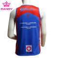 Customized mens running singlets