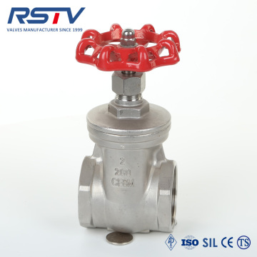 Stainless Steel Screwed end 200WOG Gate Valve