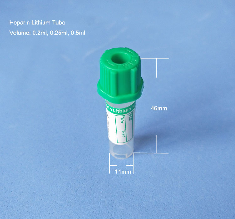 Medical consuamble microtainer edta tube 0.5ml with screw cap for Children