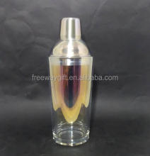 custom glass cocktail shakers with logo