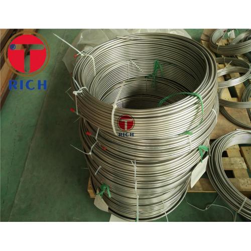 Tabung Penukar Panas Seamless 304 Stainless Steel Coil