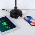 Lampe de nuit moderne avec des ports de charge