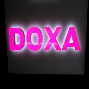 LED logo sign shop name design shop logo sign