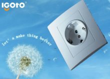 1 gang german socket