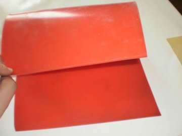 High Temperature Resistant red silicone rubber sheet