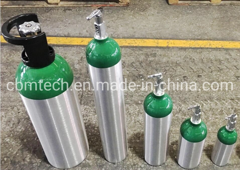 Small Customized Pink Aluminum Cylinders 2L