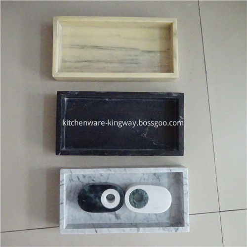 rectangular serving stone tray