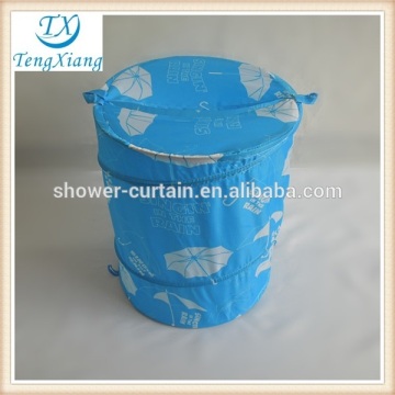 Umbrella printed laundry bin pop-up hamper laundry basket