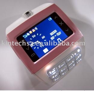 New fashion model New watch mobile phone. mobile phone watch ,mobile phone clock A3K007