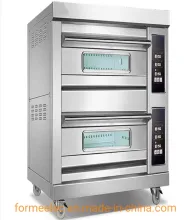2-Deck 4-Trays Digital Bakery Oven Gas Deck Oven Digital Gas Layered Oven