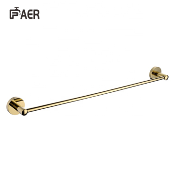 High Performance Polished Gold Brass Towel Rack Holder