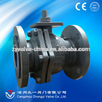 Flanged Ball Vall with ISO 5211 Direct Mounting Pad