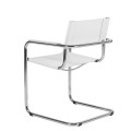 Mart Stam Saddle maqaar Cantilever Armchair S34