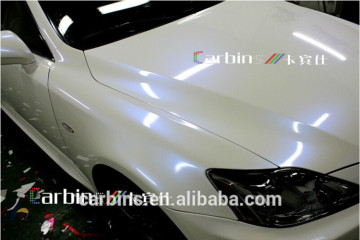 Carbins White Chameleon Vinyl Wrap White To blue