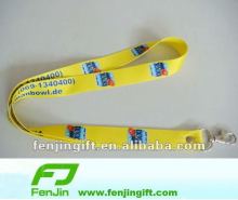 simple model promotional lanyard promotion cord lanyards