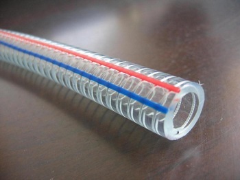 High elasticity PVC steel wire hose