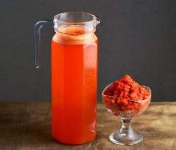 Natural healthy wolfberry juice