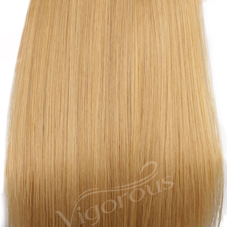 Wholesale Cheapest Blonde Straight Wrap Around Natural Ponytail Piece For Women High Quality Synthetic Hair Extension