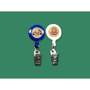 Badge Reel with Badge Clip