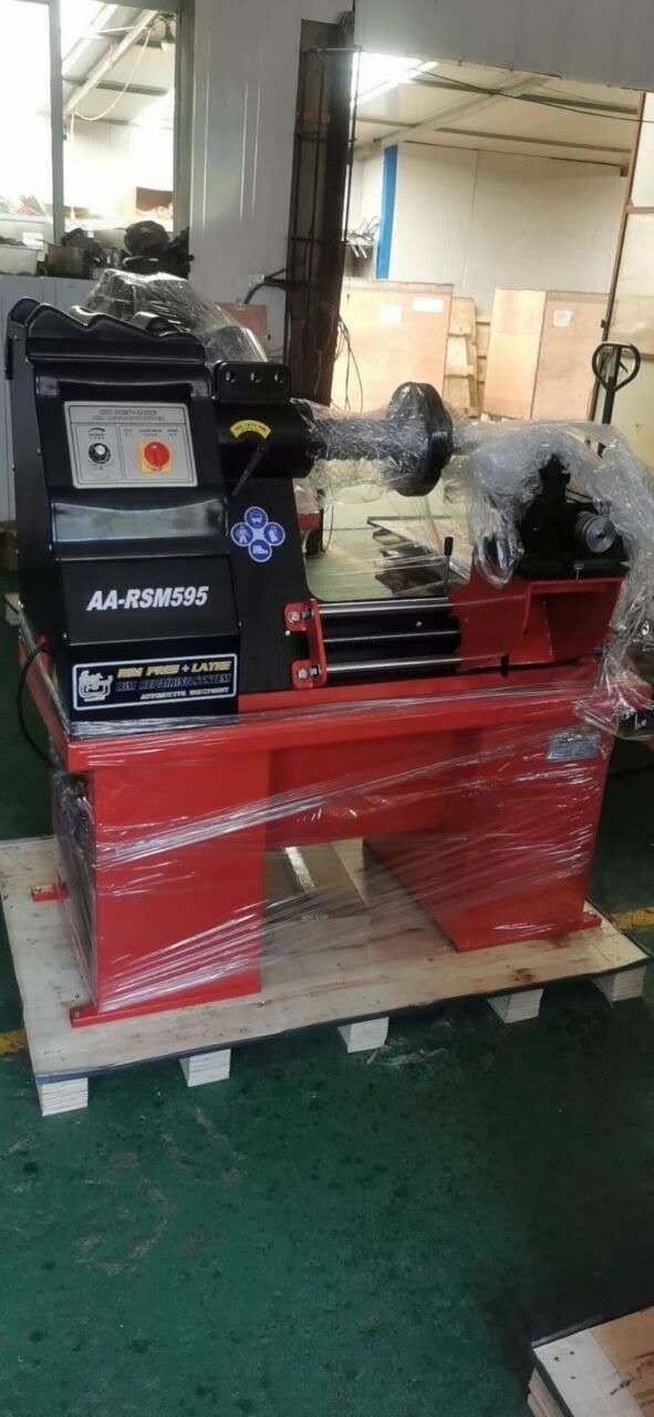 AA4C latest rim repair machine Alloy/Steel Rim STRAIGHTENING MACHINE AA-RSM595