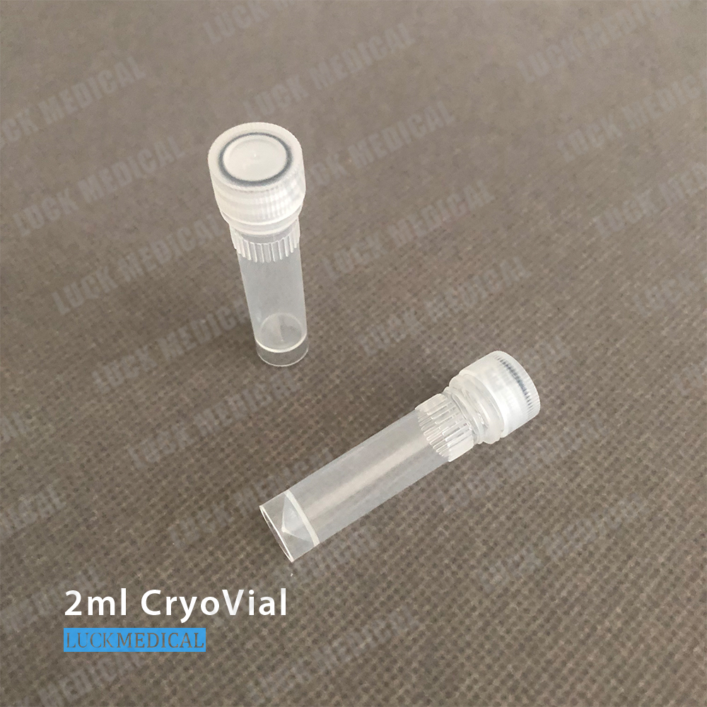2ML Cell Cryotube 1,8 ml/2 ml/5 ml/7 ml/10 ml CE