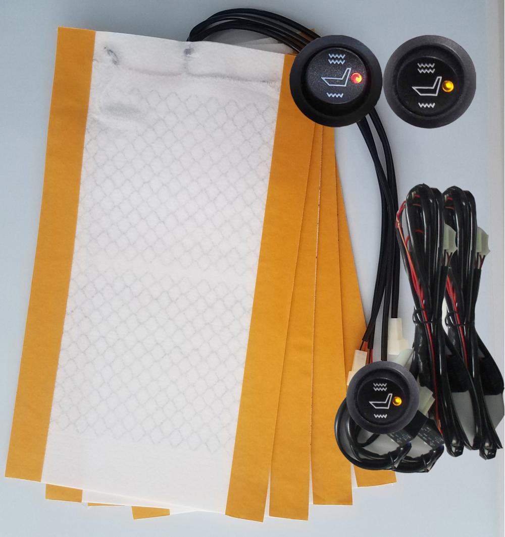 Yuvarlak Anahtarlı Oto Koltuk Isıtıcısı45 Round Switch Car Seat Heater45