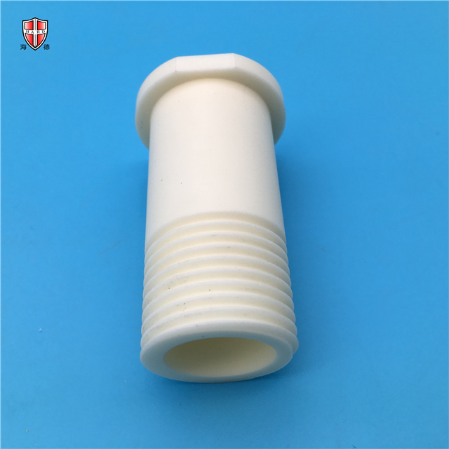 insulated alumina ceramic pitch threaded bolt sleeve