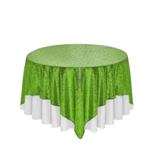 Sparkly Sequin Round Tablecloth for Wedding and Party Decor