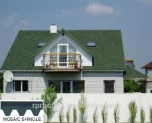 Hot selling Mosaic building shingles material,asphalt shingles with high quality