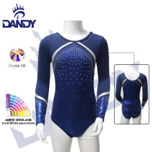 Phong cách thời trang thể dục Leotard cho cuộc thi của các cô gái