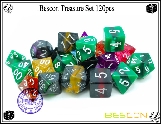 Набор сокровищ Бескон 120шт-5 Bescon Treasure Set 120pcs-5