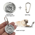 Custom Personalized Engraved Dog ID Tag