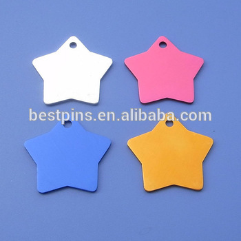 Christmas star decoration,star shape aluminum christmas gifts