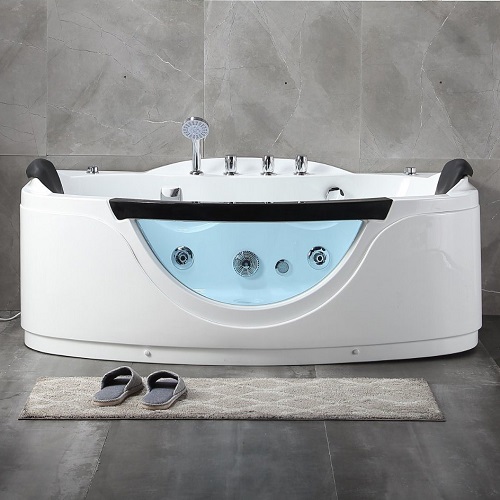 2 person Hydromassage Whirlpool Jetted SPA Bathtub