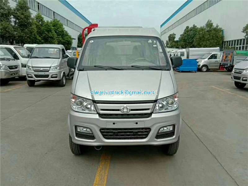 Changan ذاتية التحميل والتفريغ شاحنة القمامة دلو