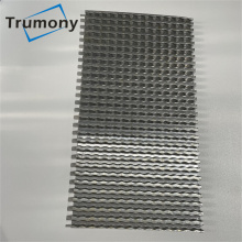 Stock de aleta de aluminio de aluminio para HVAC / disipador de calor