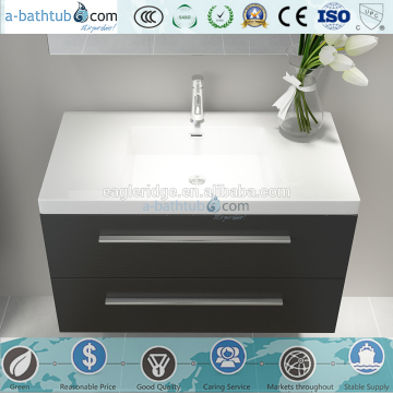 European style bathroom vanity/cheap single bathroom vanity