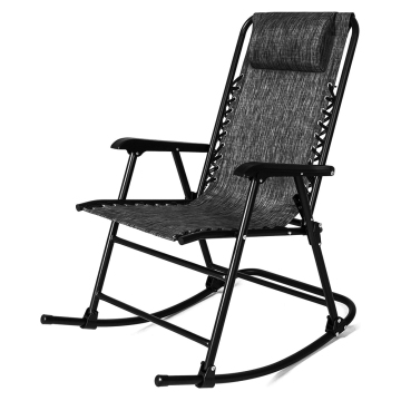 Foldable Zero Gravity Rocking CHAIR Patio Recliner
