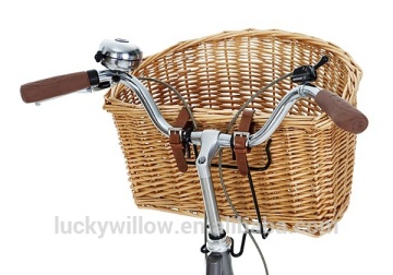 Bicycle wicker basket,bicycle front basket