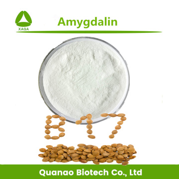 Extracto de almendra amarga anticancerígena Amygdalin 98% en polvo