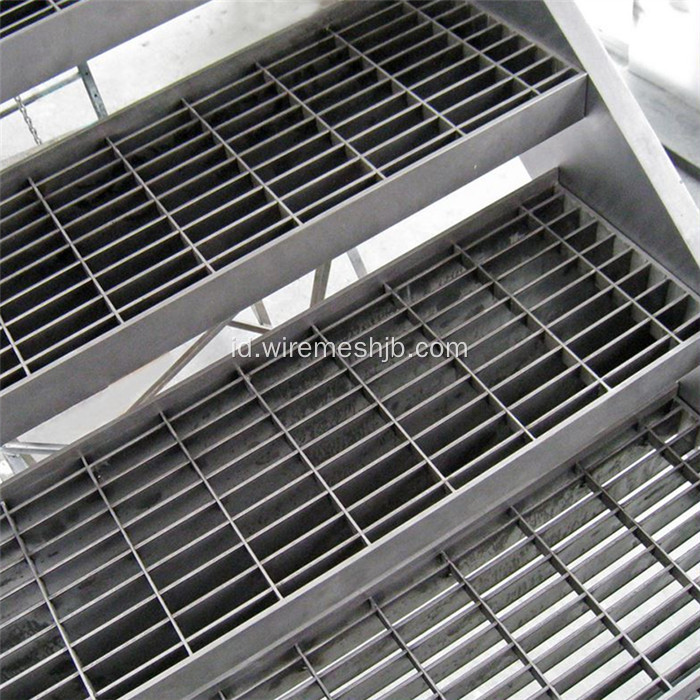 Galvanized Bar Grating Stair Treads