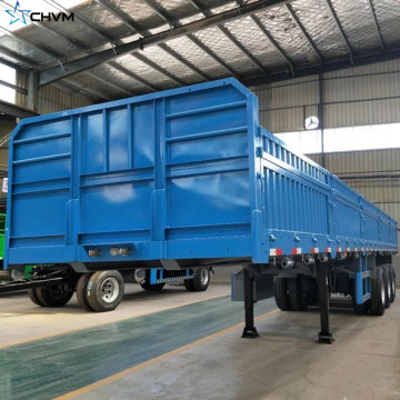 Grid Positions Semi-trailer For Bulk Cargo Transportation