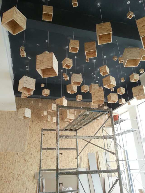 osb as decoration 