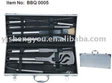 bbq tool set in case