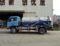 Camión del tanque de succión de aguas residuales de Dongfeng 8000 litros
