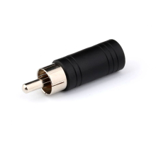 RCA Plug to 3.5mm Mono/Stereo Jack Adapter for Microphone